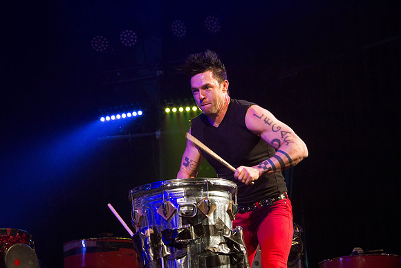 Justin Spencer of Recycled Percussion